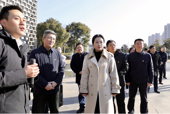 坚持党建引领 奋力争先创优丨市领导调研交通产业Ebpay党建、人才工作